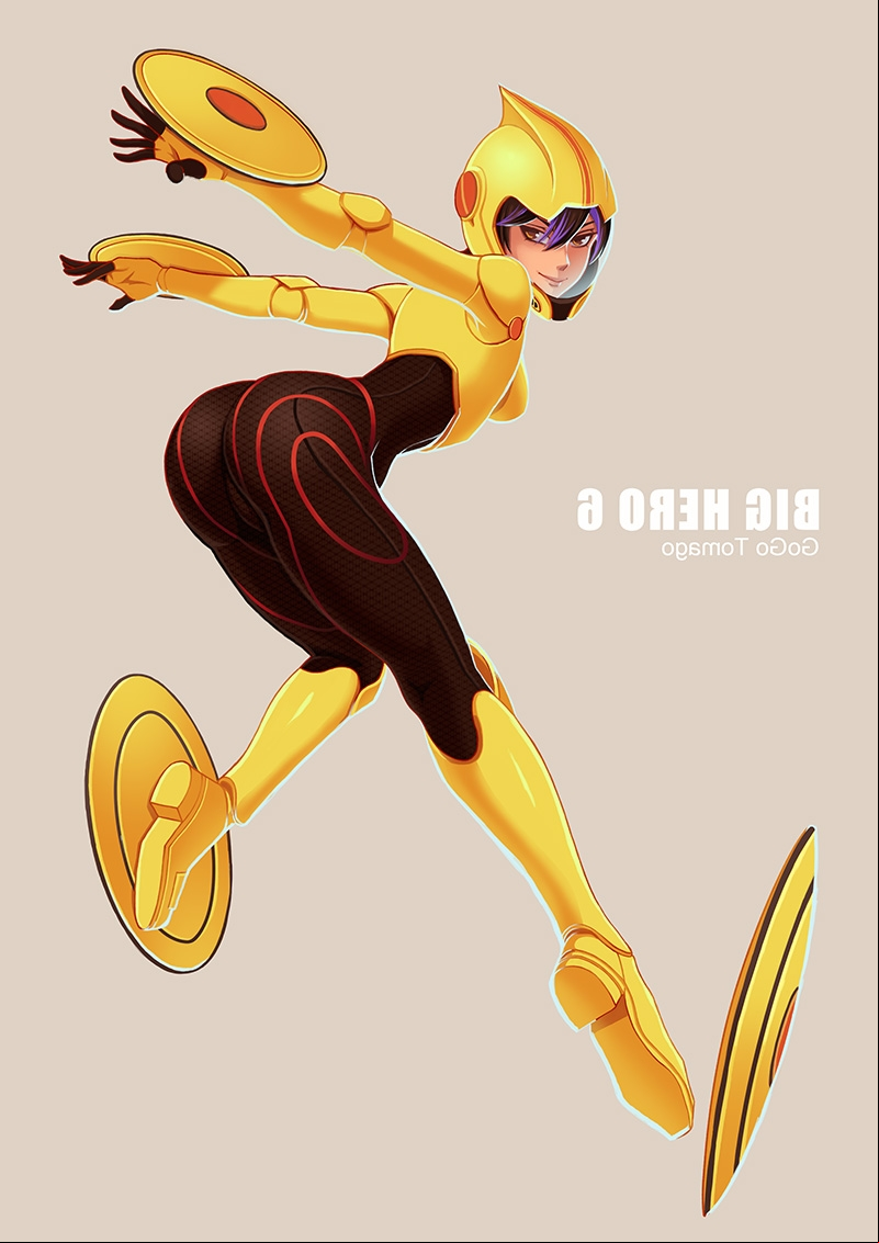 gogo tomago big hero marvel arched back