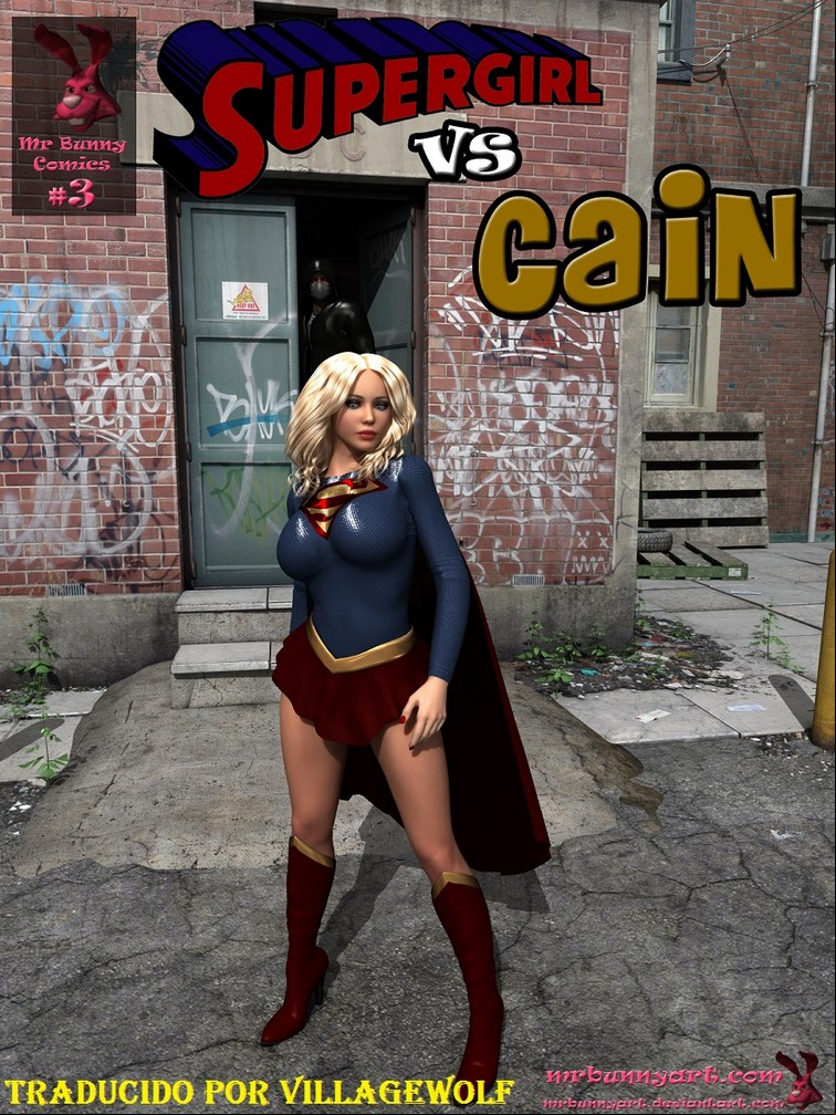 supergirl desnuda haciendo sexo con cain comic porno